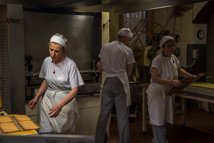 Italy, Piedmont, Novara, Biscottificio Camporelli